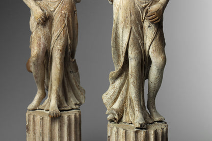Grand Tour Wood Statues