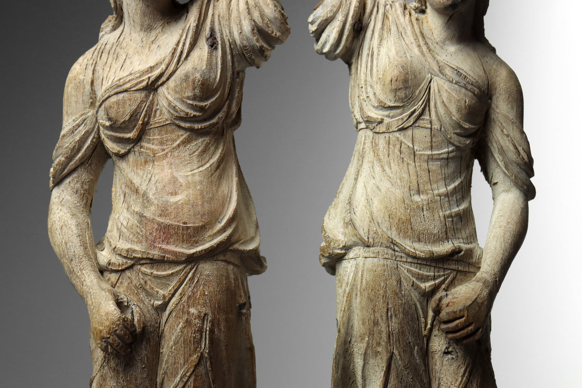 Grand Tour Wood Statues