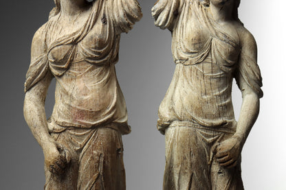 Grand Tour Wood Statues