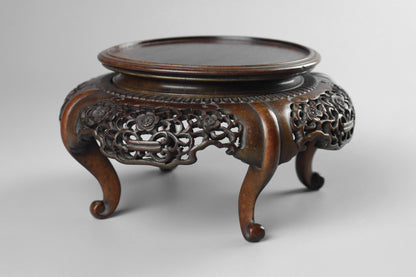 Three Chinese Carved Stands