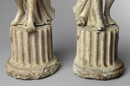 Grand Tour Wood Statues