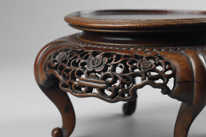 Three Chinese Carved Stands