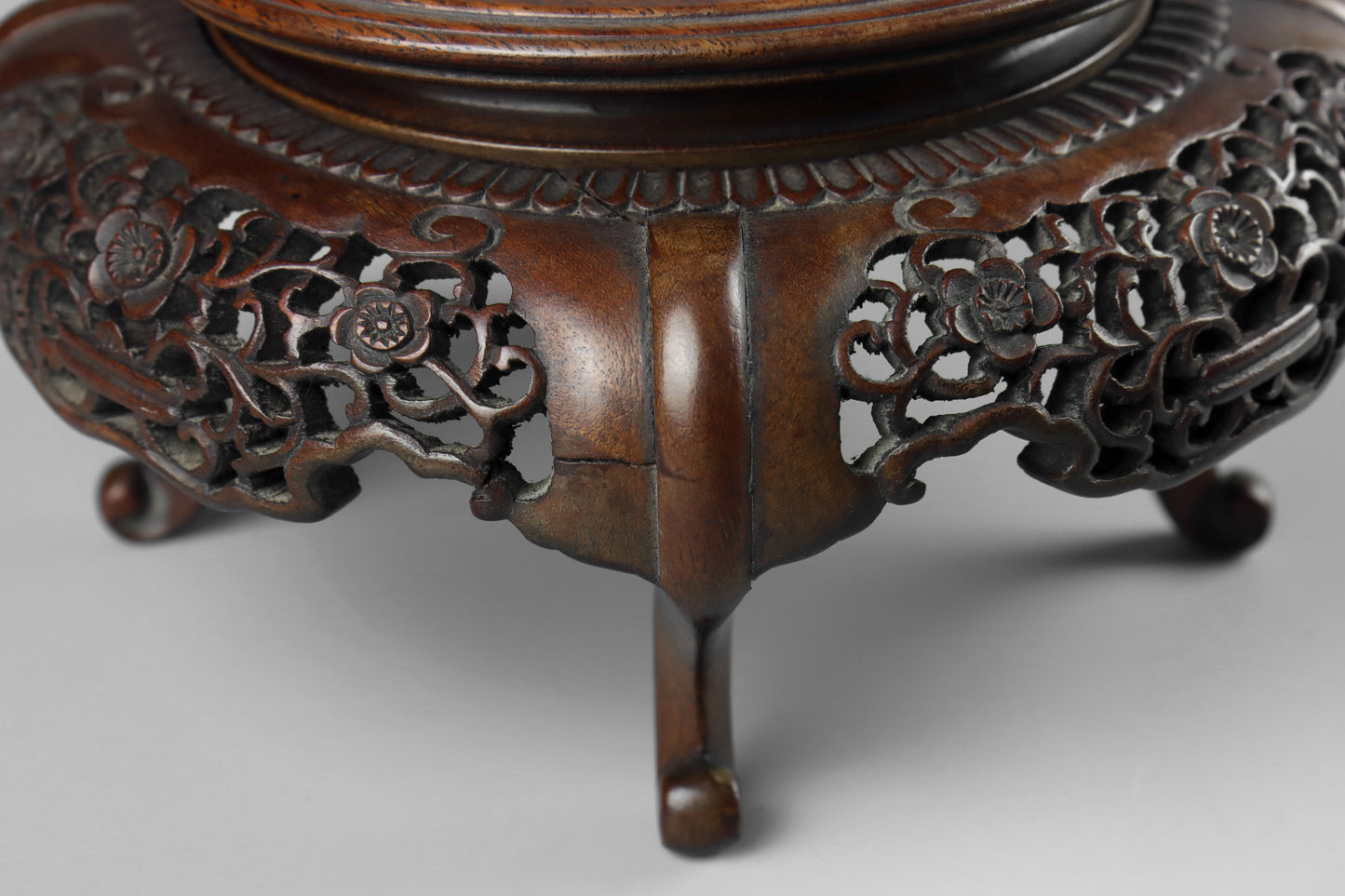 Three Chinese Carved Stands