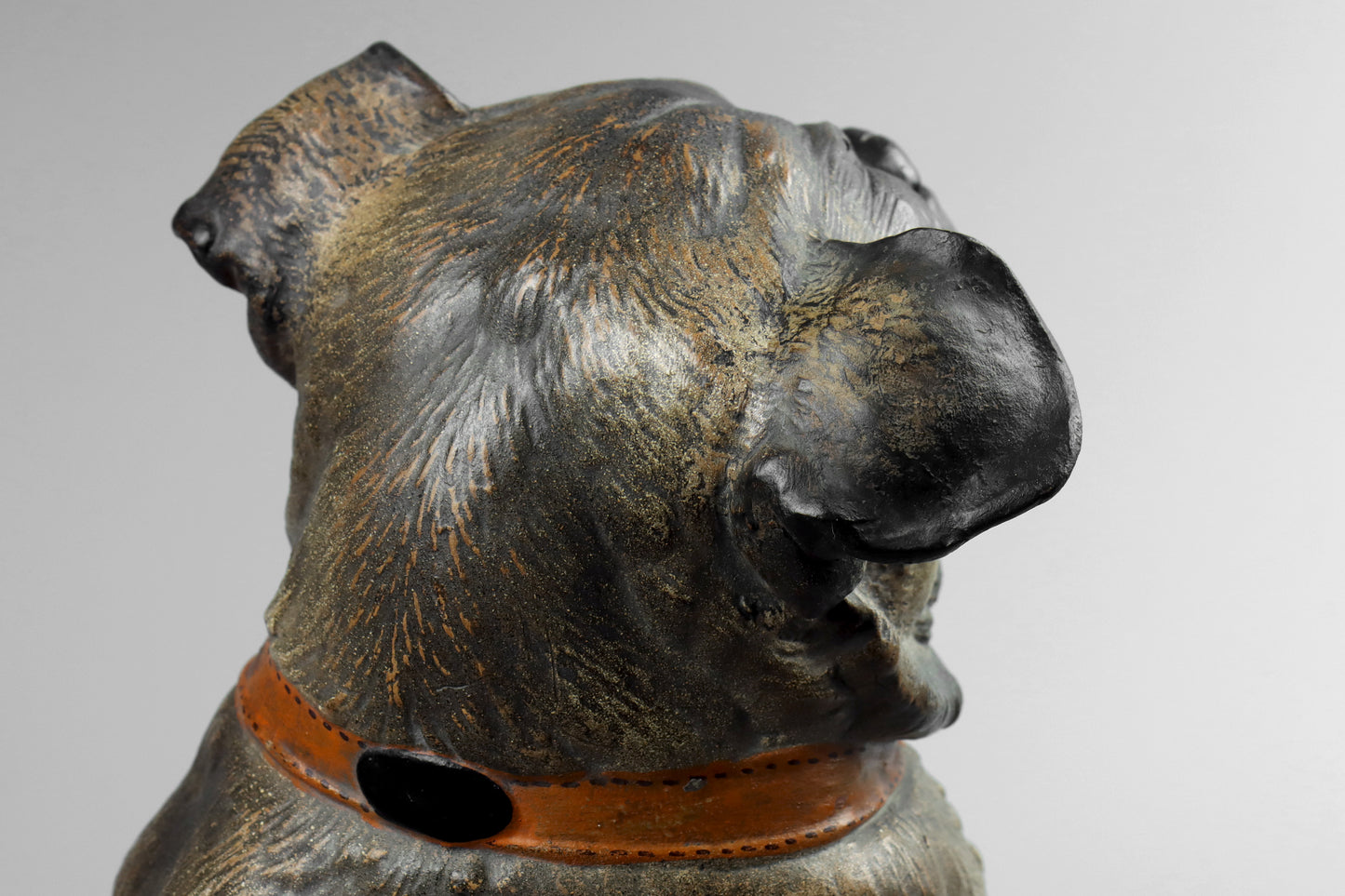 Large Terracotta Pug Dog