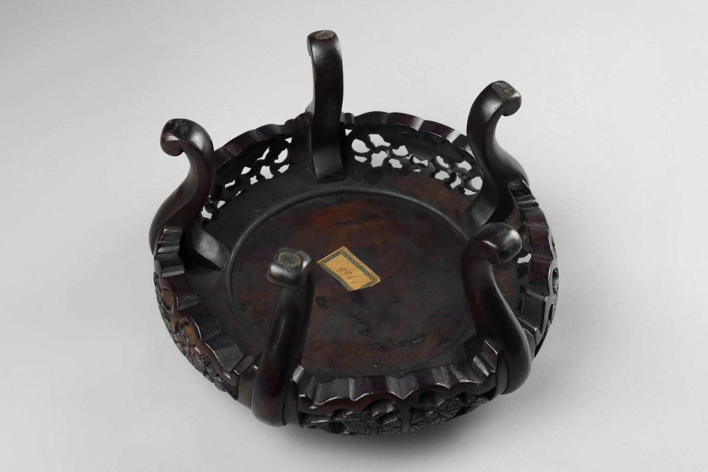 Three Chinese Carved Stands