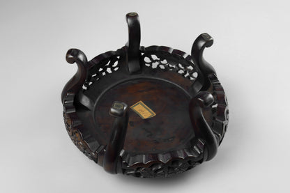 Three Chinese Carved Stands