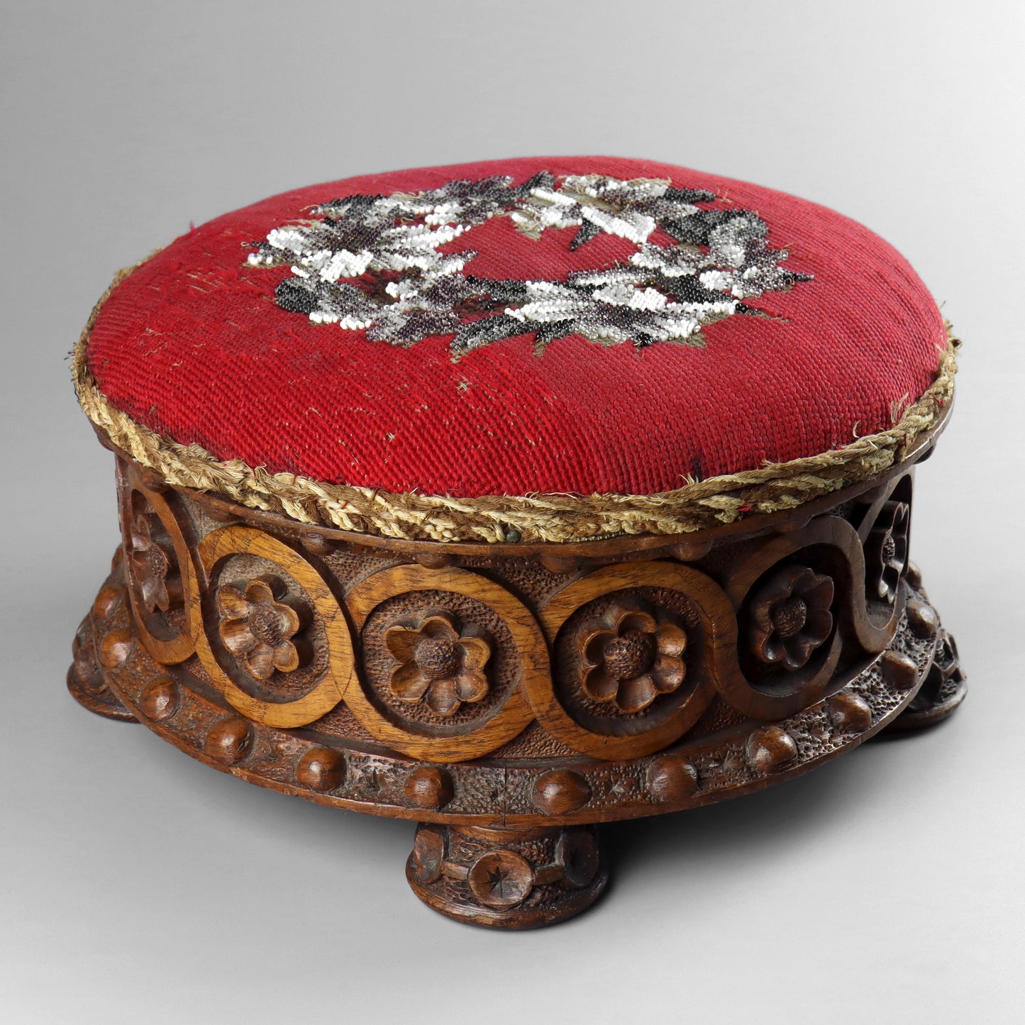 Gothic Revival Footstool