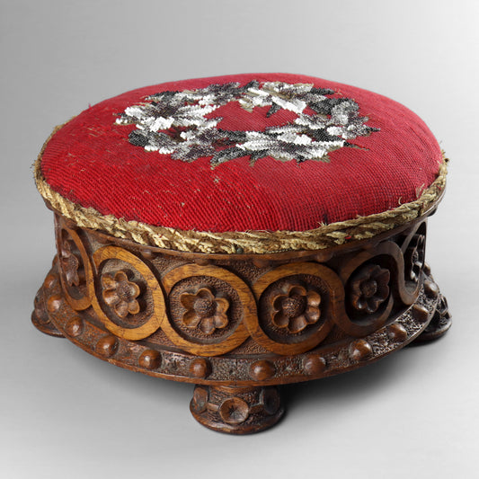 Gothic Revival Footstool