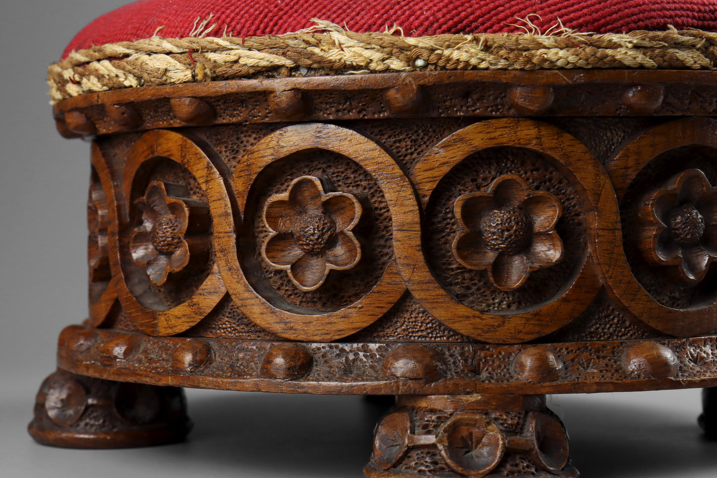 Gothic Revival Footstool