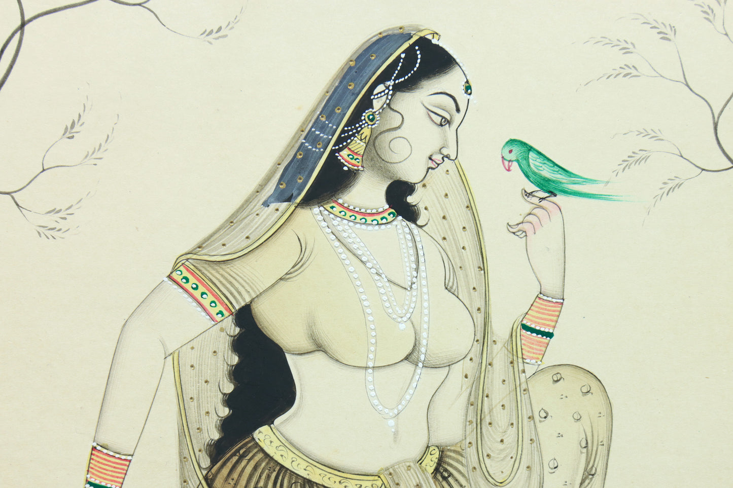 Indian Miniature of a Lady