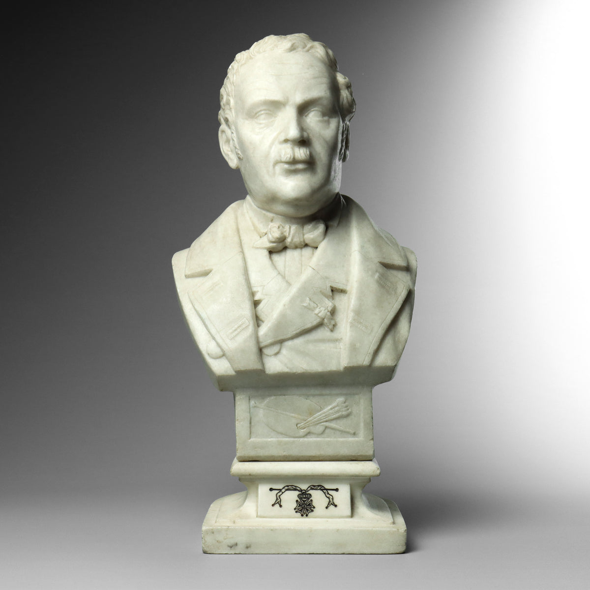 Marble Bust of an Artist