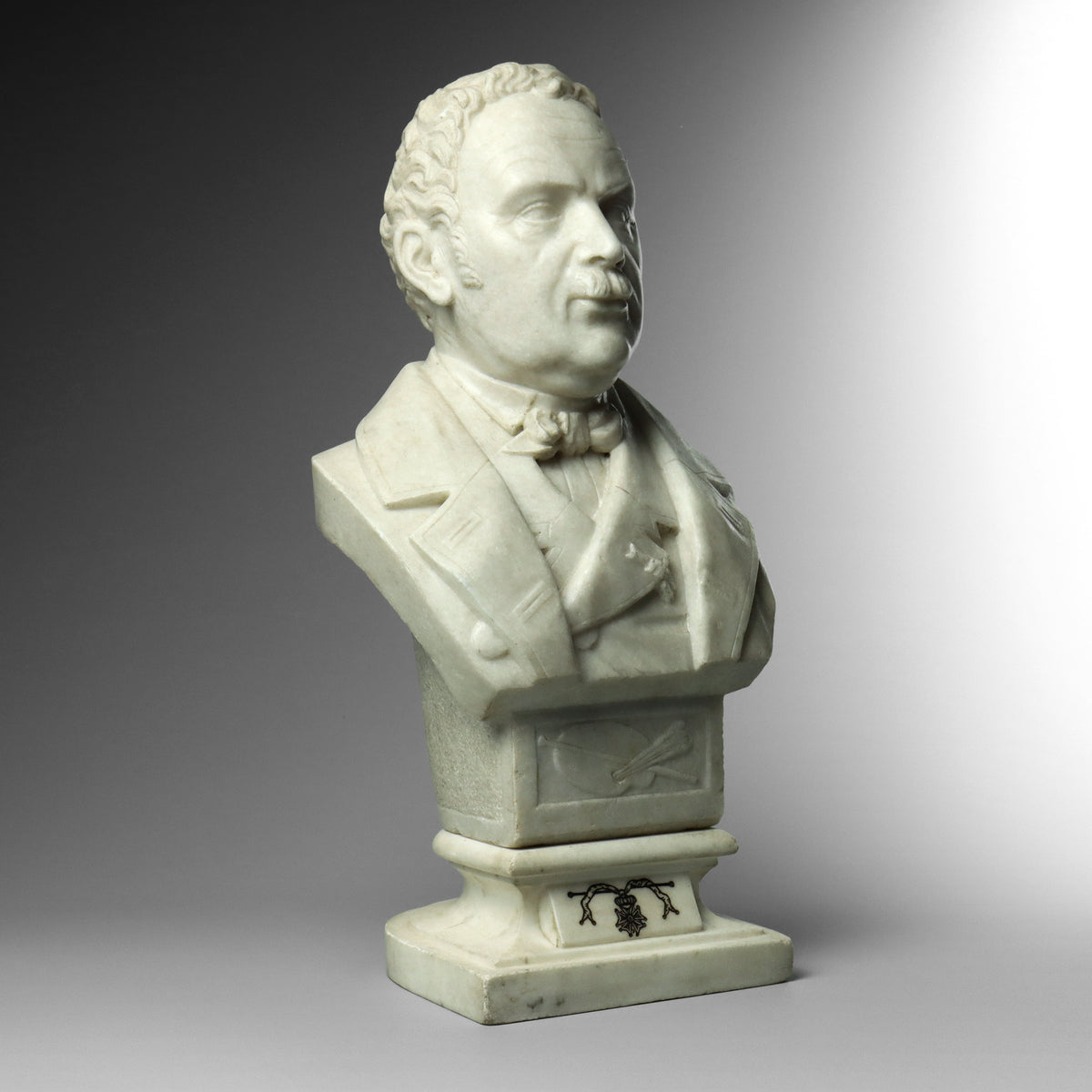 Marble Bust of an Artist