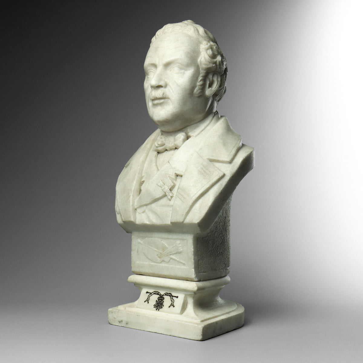 Marble Bust of an Artist
