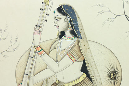 Indian Miniature of a Lady