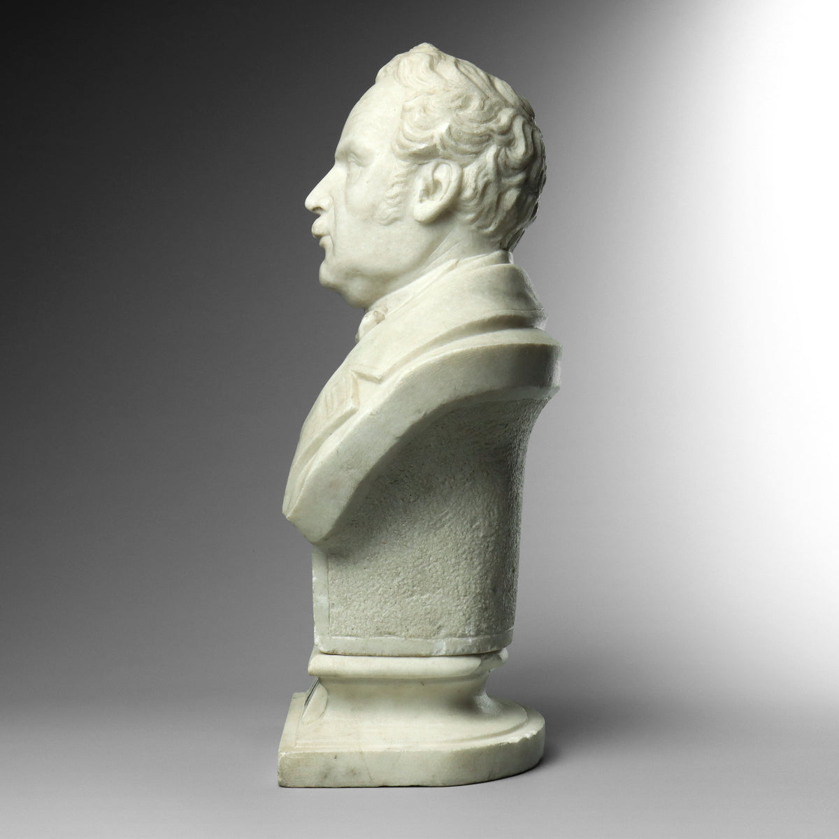 Marble Bust of an Artist