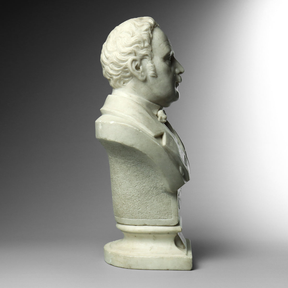 Marble Bust of an Artist