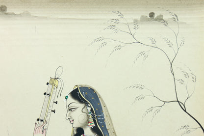 Indian Miniature of a Lady