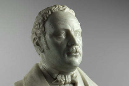 Marble Bust of an Artist