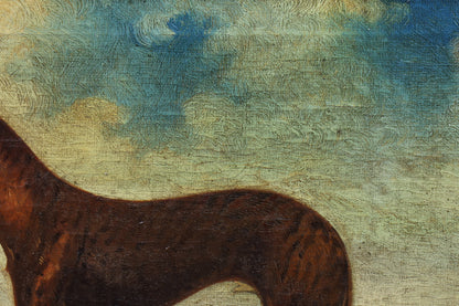 Portrait of a Greyhound