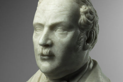 Marble Bust of an Artist