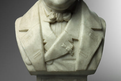 Marble Bust of an Artist