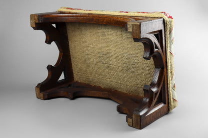 Gothic Revival Prayer Stool