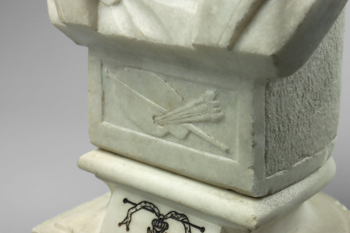 Marble Bust of an Artist