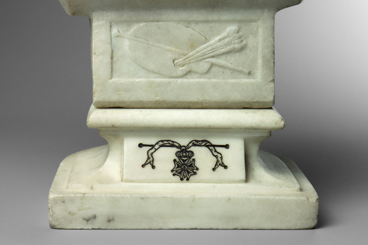 Marble Bust of an Artist
