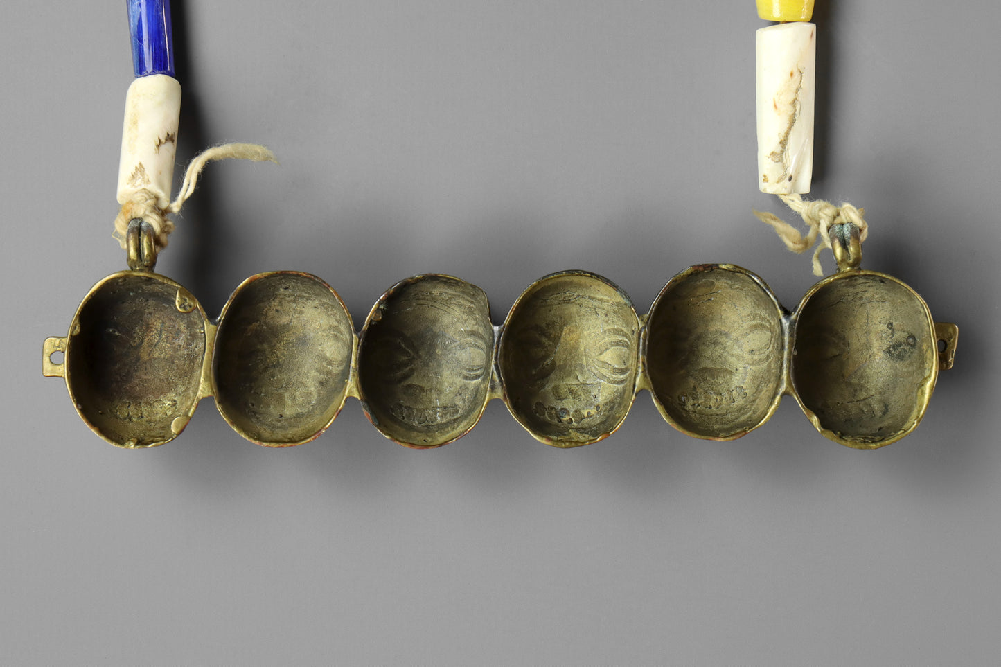 Naga Head Hunter's 6 Head Necklace