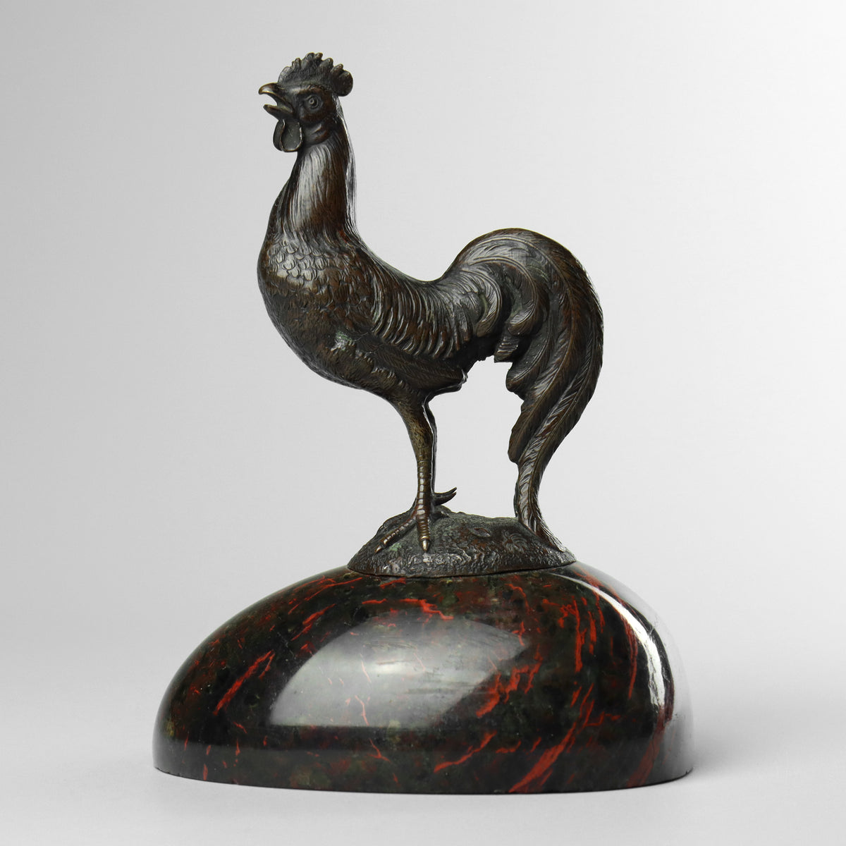Bronze Statue of a Cockerel