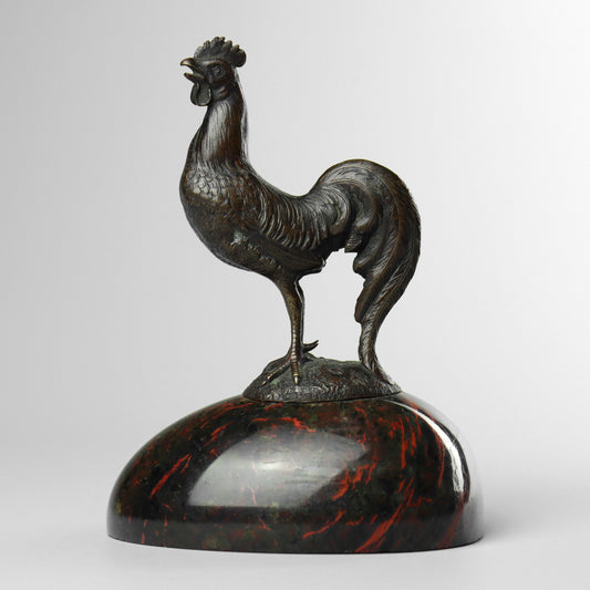 Bronze Statue of a Cockerel