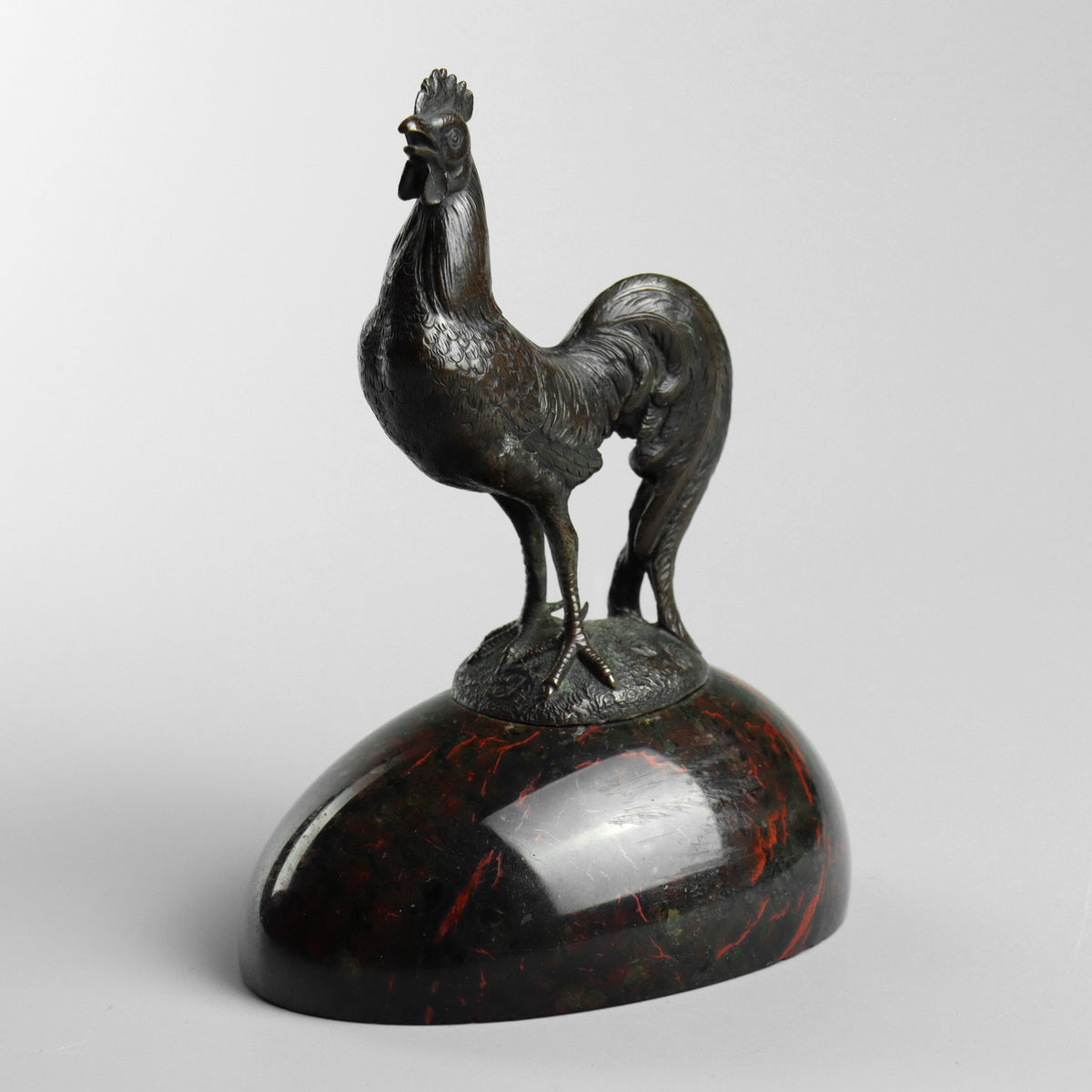 Bronze Statue of a Cockerel