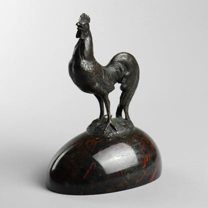 Bronze Statue of a Cockerel