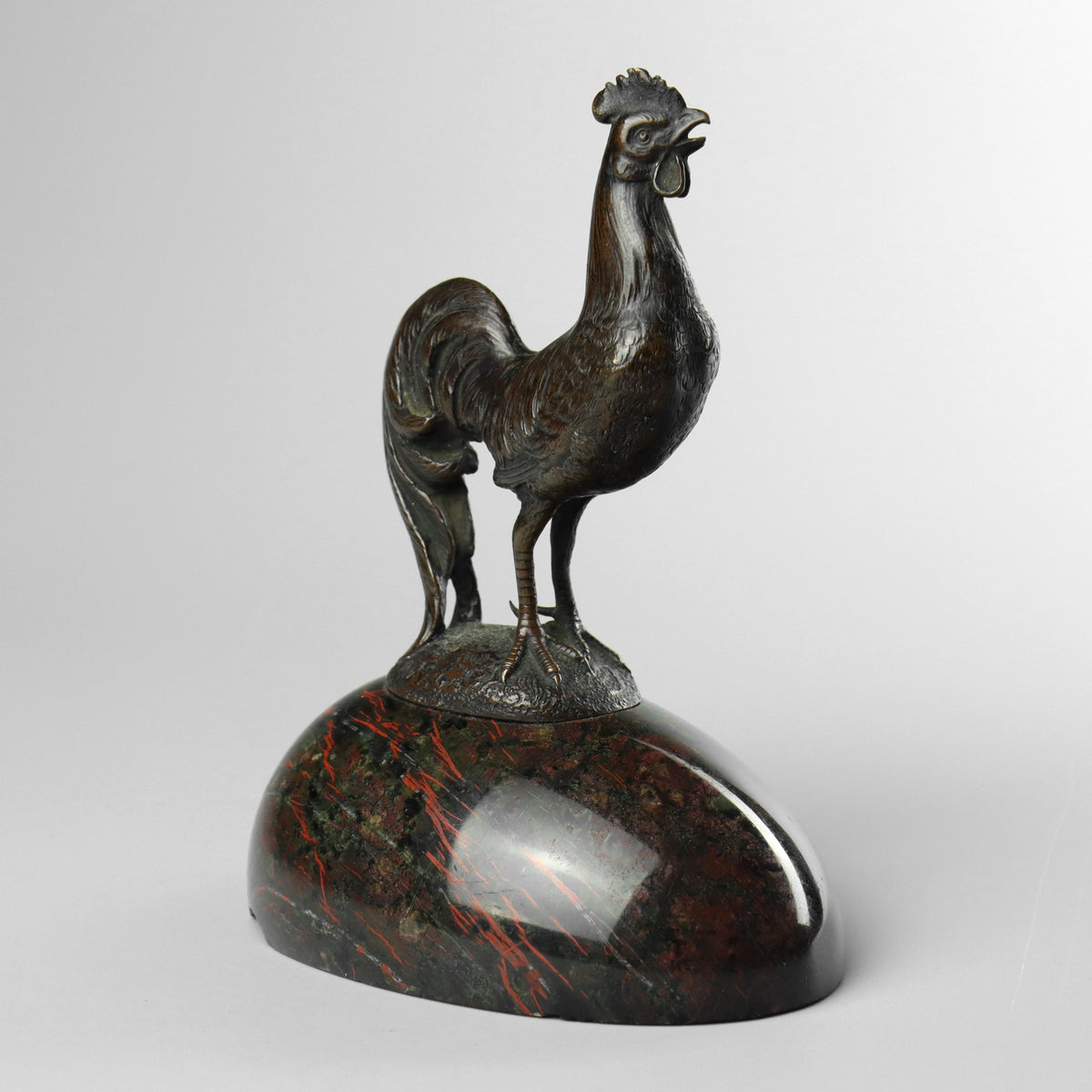 Bronze Statue of a Cockerel