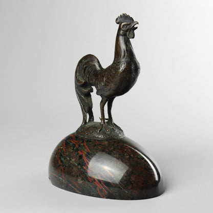 Bronze Statue of a Cockerel