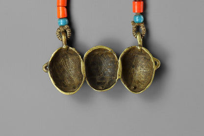 Naga Head Hunter's 3 Head Necklace