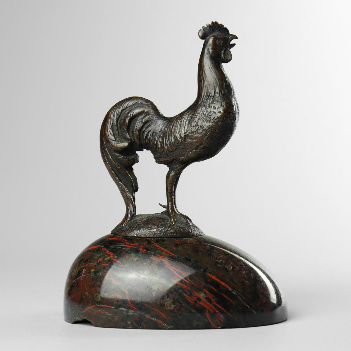 Bronze Statue of a Cockerel