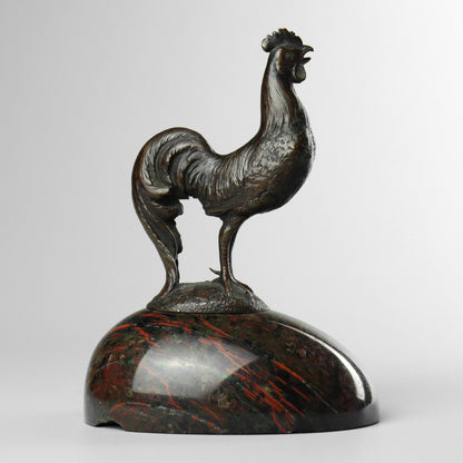 Bronze Statue of a Cockerel