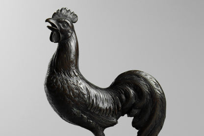 Bronze Statue of a Cockerel