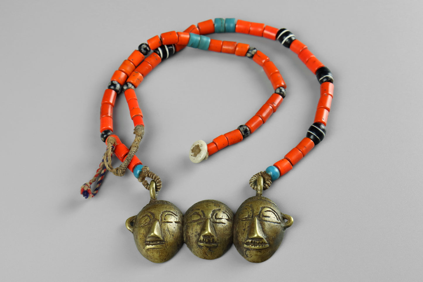Naga Head Hunter's 3 Head Necklace
