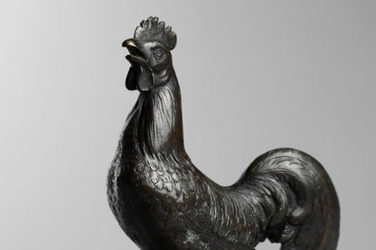Bronze Statue of a Cockerel