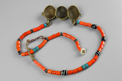 Naga Head Hunter's 3 Head Necklace