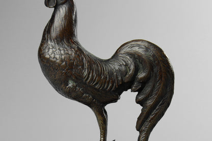 Bronze Statue of a Cockerel