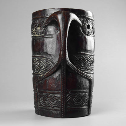 Nepalese Carved Milk Jug