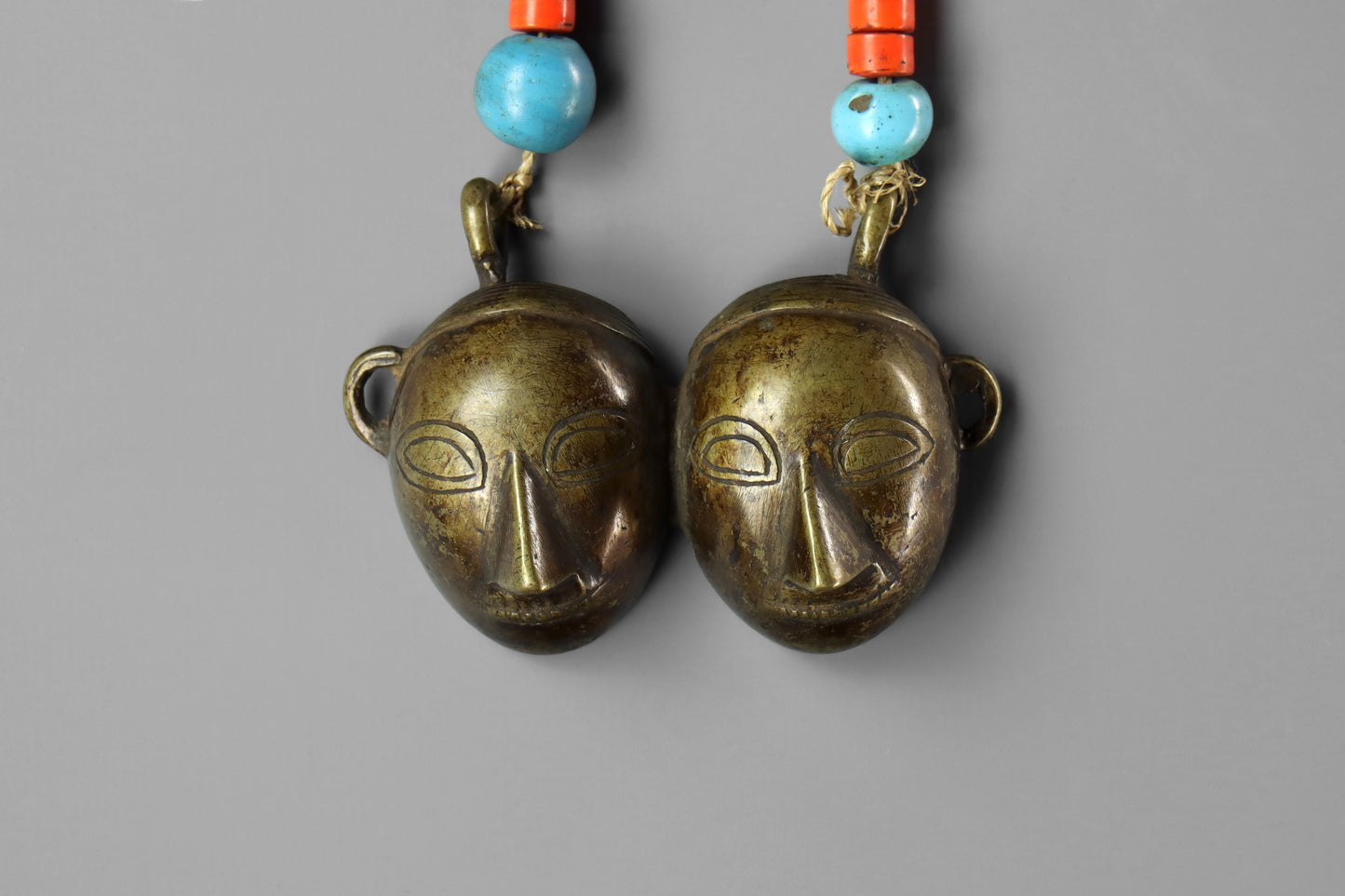 Naga Head Hunter's 2 Head Necklace