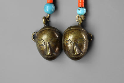 Naga Head Hunter's 2 Head Necklace