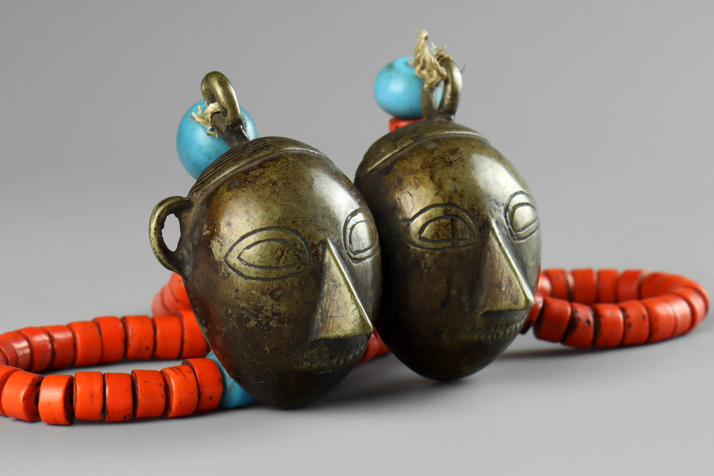 Naga Head Hunter's 2 Head Necklace