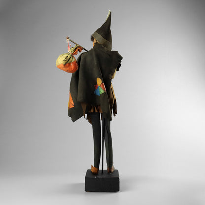 Fabric Figure of a Traveller
