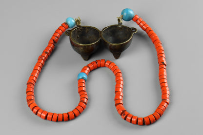 Naga Head Hunter's 2 Head Necklace