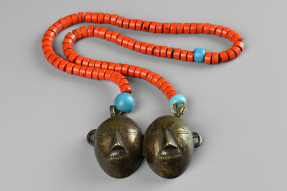 Naga Head Hunter's 2 Head Necklace